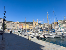 Vieux port de Bastia, Corse, France.