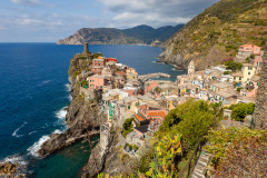 Village de Vernazza dans les Cinque Terre, Italie.