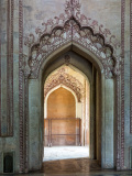 Portes de la tombe de Sadat Ali Khan, Qaisar Bagh, Lucknow, Utta