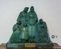 Maquette du Monument aux Morts Aux Bigoudens de Pont-L'Abbé