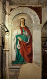 Marie Madeleine, fresque de Piero della Francesca dans la cathé