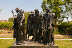 Auguste Rodin, Les bourgeois de Calais (1884-1889/bronze 1953-1959). Hirshhorn Museum and Sculpture Garden